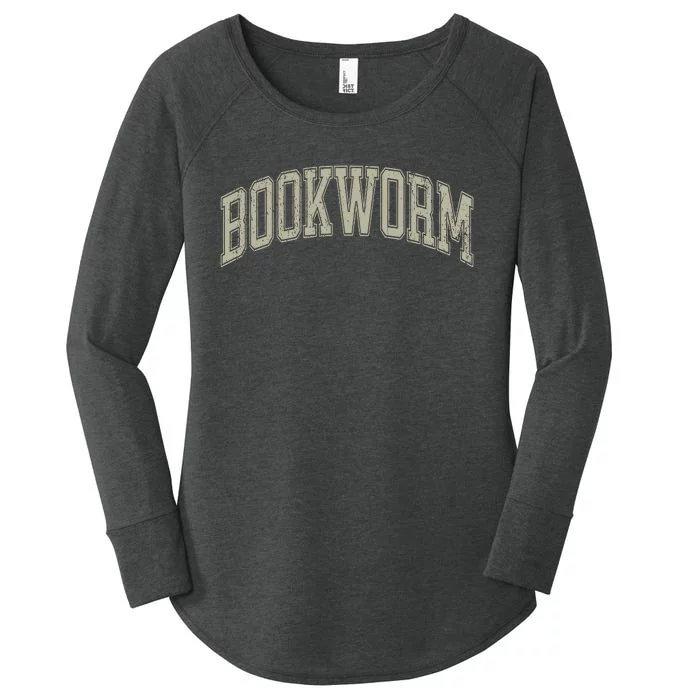 Bookworm Bookish Sook Club Women's Perfect Tri Tunic Long Sleeve Shirt