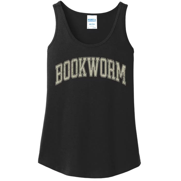 Bookworm Bookish Sook Club Ladies Essential Tank