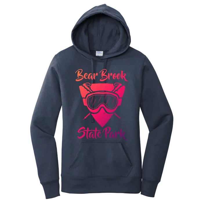 Bear Brook State Park New Hampshire Ski Sking Goggles Cute Gift Women's Pullover Hoodie