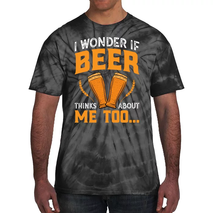 Best Beer Saying Art Tie-Dye T-Shirt