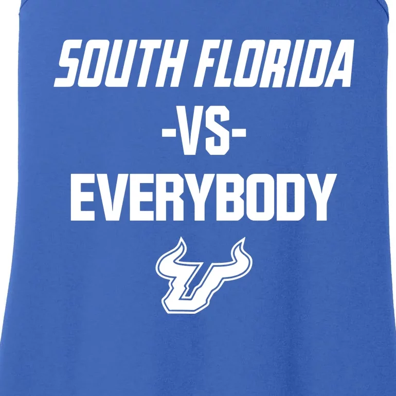 Byrum Brown South Florida Vs Everybody Ladies Essential Tank