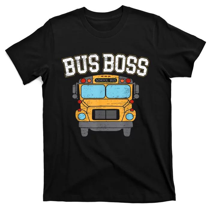 Bus Boss School Service Student Delivery Specialist T-Shirt