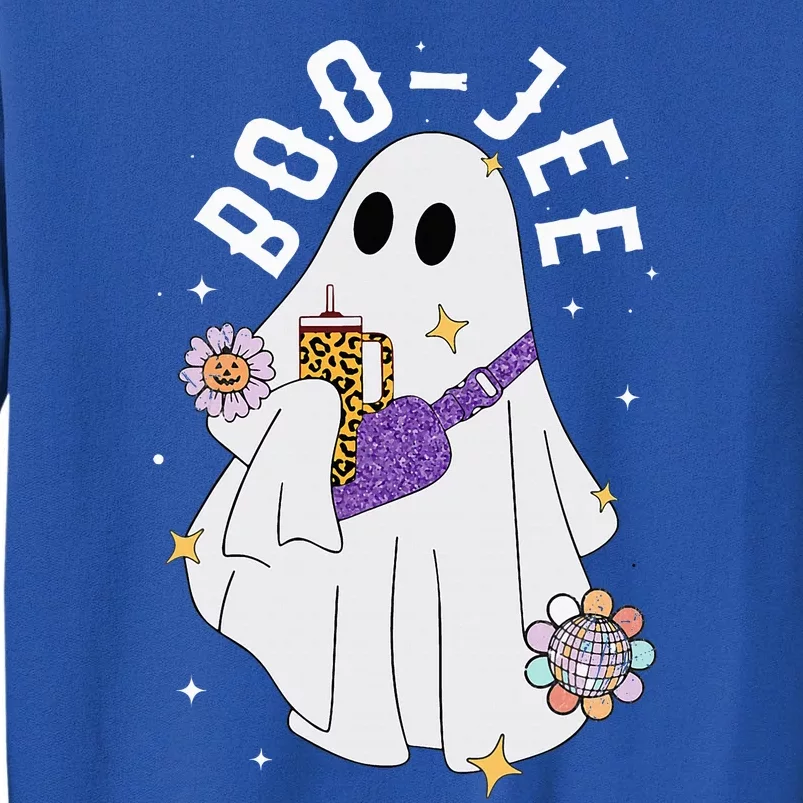 Boujee BooJee Spooky Season Cute Ghost Halloween Costume Sweatshirt