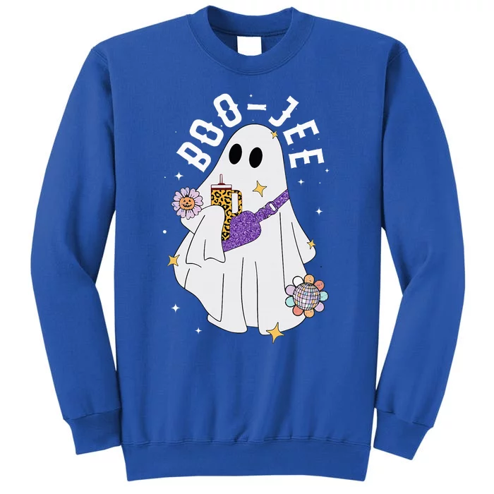 Boujee BooJee Spooky Season Cute Ghost Halloween Costume Sweatshirt