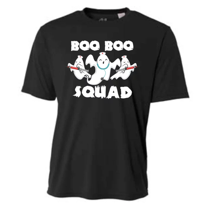 Boo Boo Squad Halloween Ghost Gift Cooling Performance Crew T-Shirt