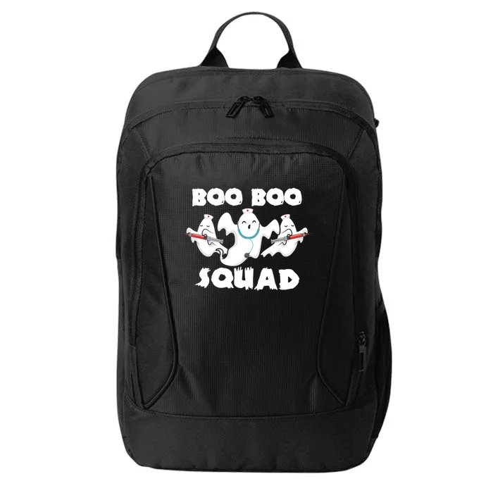 Boo Boo Squad Halloween Ghost Gift City Backpack