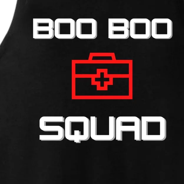 Boo Boo Squad Gift Ladies Tri-Blend Wicking Tank