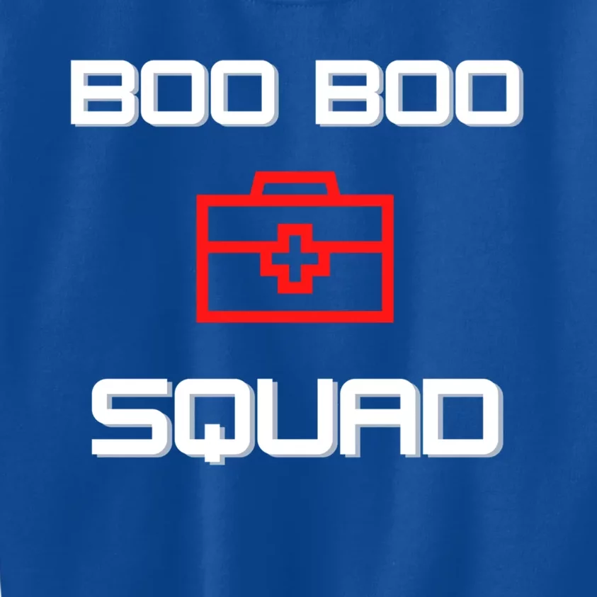 Boo Boo Squad Gift Kids Sweatshirt