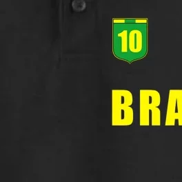 Brasil Brazil Soccer Player Jersey Flag Trikot Clothing Dry Zone Grid Performance Polo