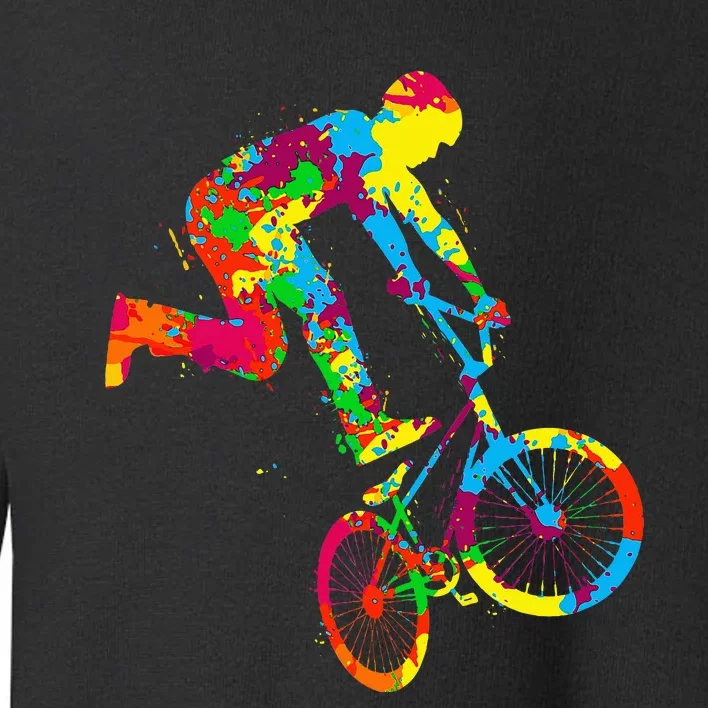 Bmx Bike Stunt Rider Children Toddler Sweatshirt