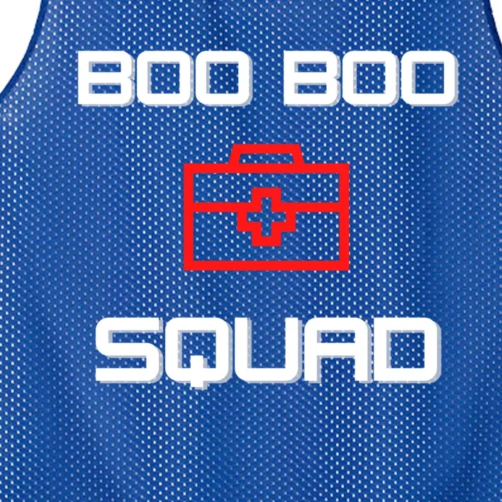 Boo Boo Squad Gift Mesh Reversible Basketball Jersey Tank