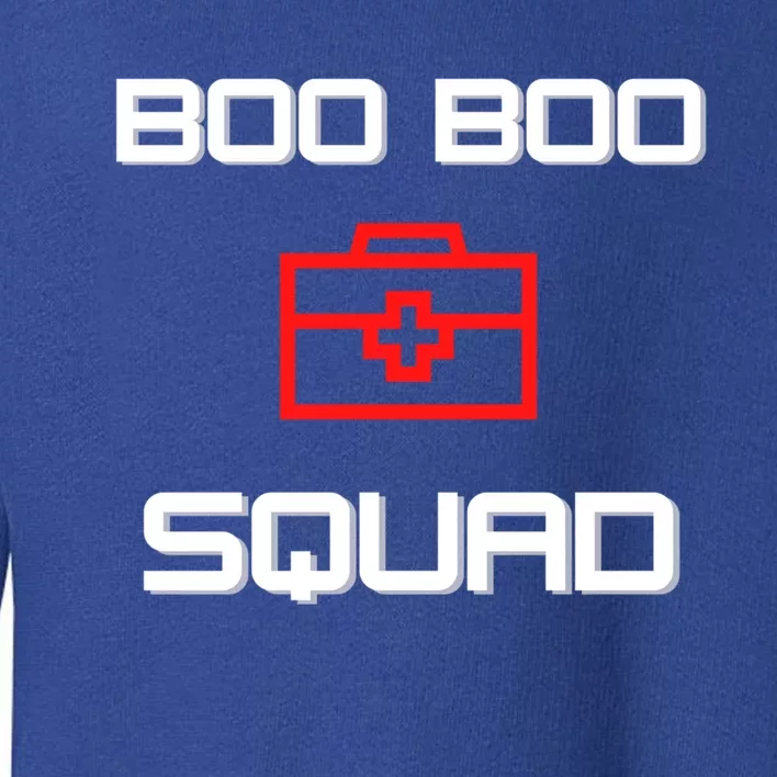 Boo Boo Squad Gift Toddler Sweatshirt