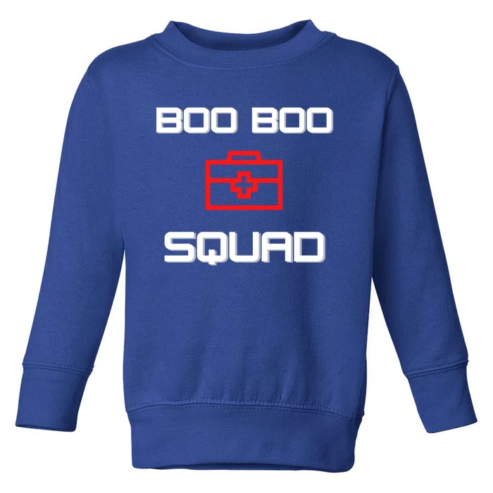 Boo Boo Squad Gift Toddler Sweatshirt