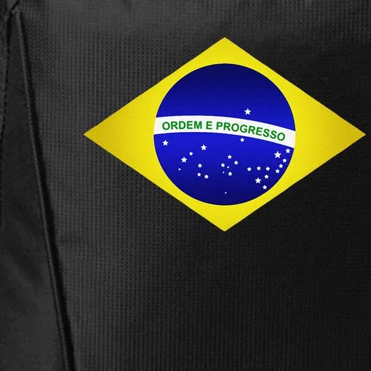 Brazil Brazilian Soccer Football Brazilian Flag City Backpack