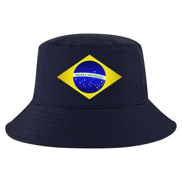 Brazil Brazilian Soccer Football Brazilian Flag Cool Comfort Performance Bucket Hat