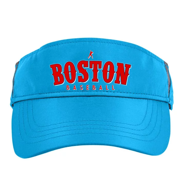 Boston Baseball Sports Fan Adult Drive Performance Visor