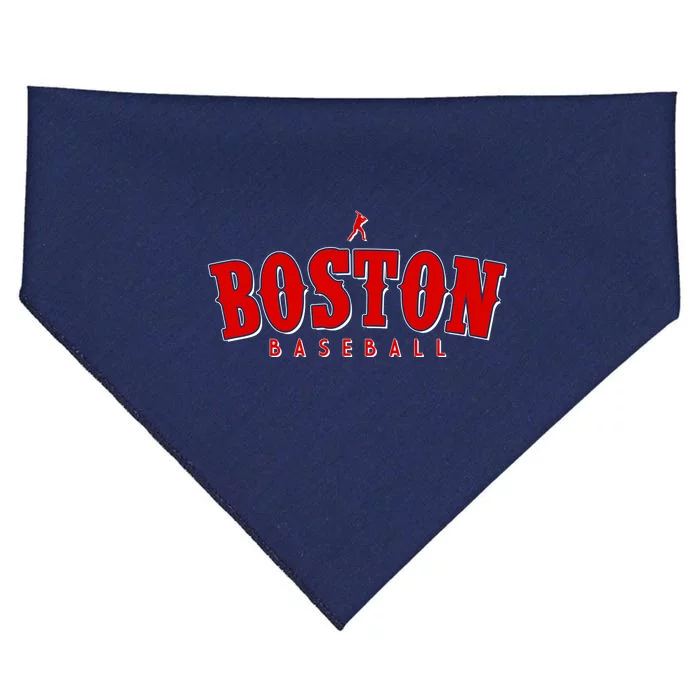 Boston Baseball Sports Fan USA-Made Doggie Bandana