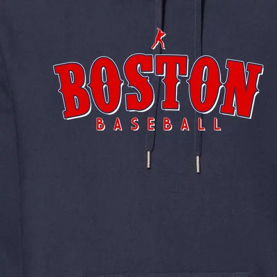 Boston Baseball Sports Fan Premium Hoodie