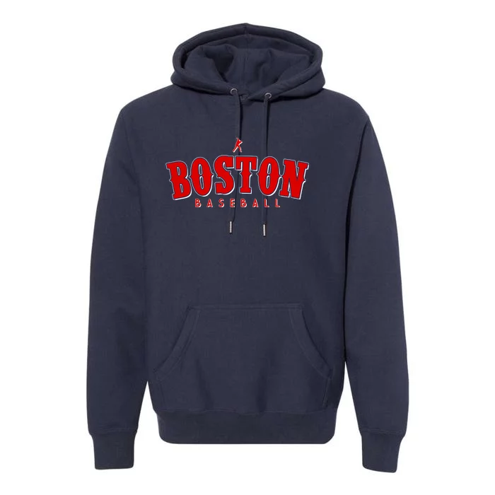 Boston Baseball Sports Fan Premium Hoodie