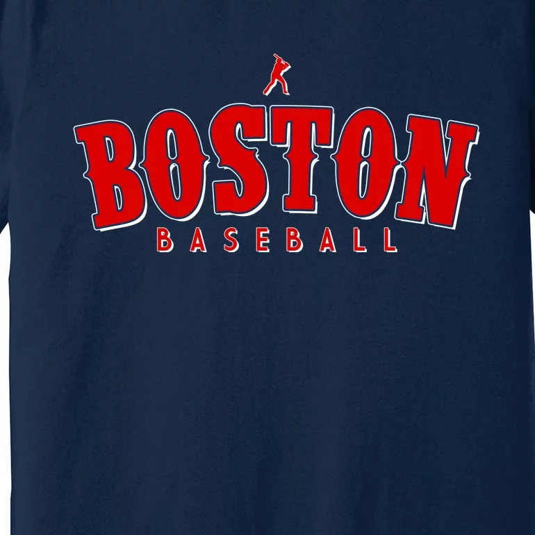 Boston Baseball Sports Fan Premium T-Shirt