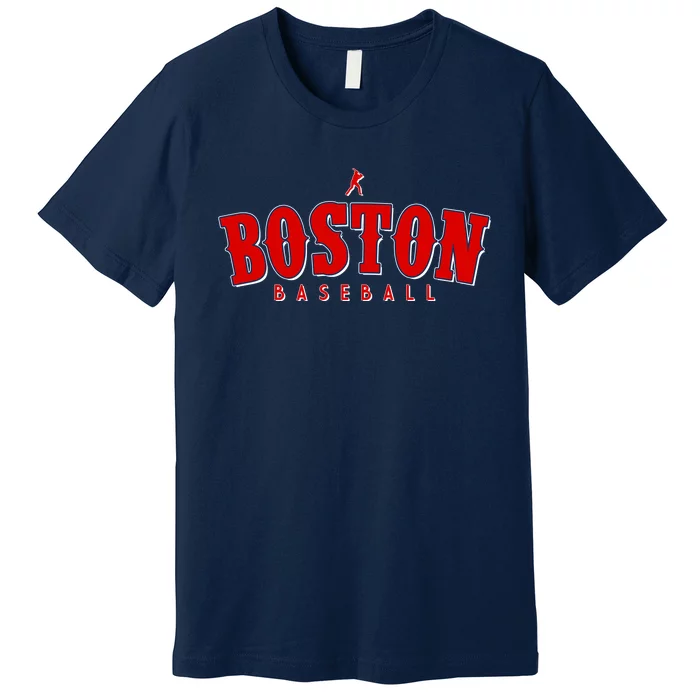 Boston Baseball Sports Fan Premium T-Shirt