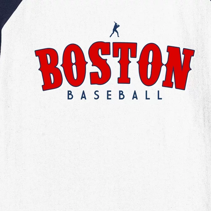 Boston Baseball Sports Fan Baseball Sleeve Shirt