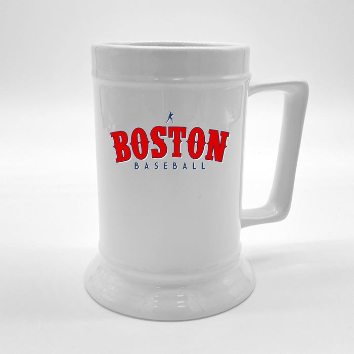 Boston Baseball Sports Fan Front & Back Beer Stein