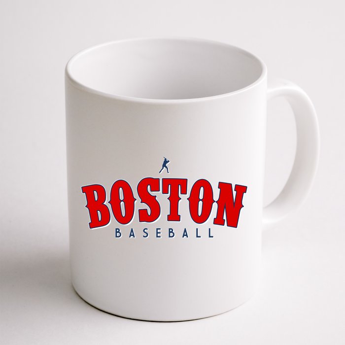 Boston Baseball Sports Fan Front & Back Coffee Mug