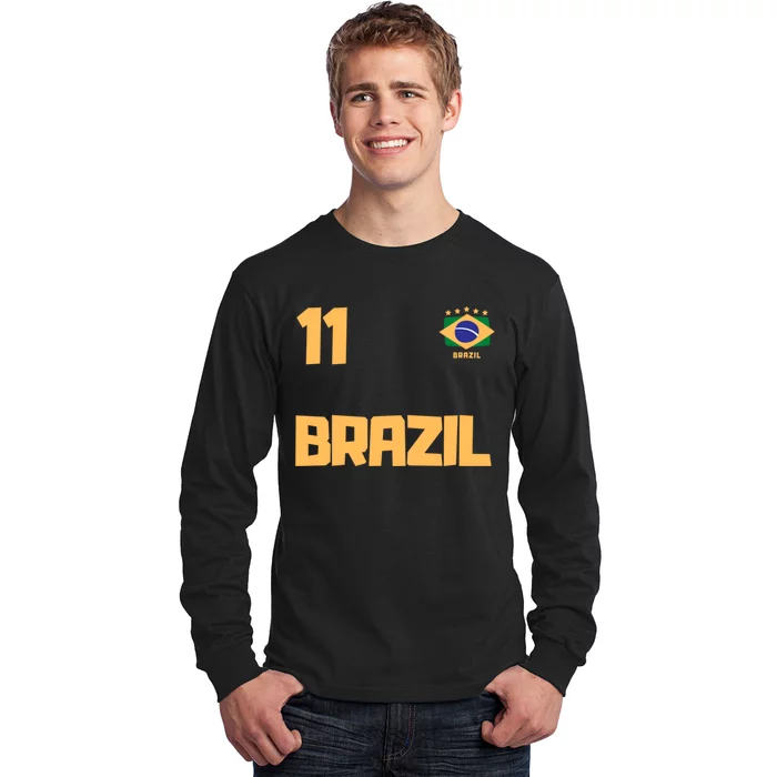 Brazil Brasil Brazilian Football Soccer Team T-Shirt Jersey - All Sizes S  to 3XL