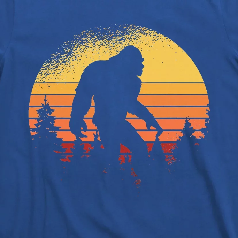 Bigfoot Believer Silhouette Sasquatch Hide And Seek T-Shirt