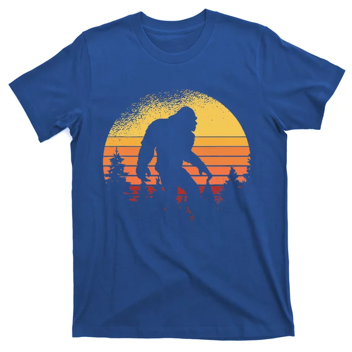 Bigfoot Believer Silhouette Sasquatch Hide And Seek T-Shirt