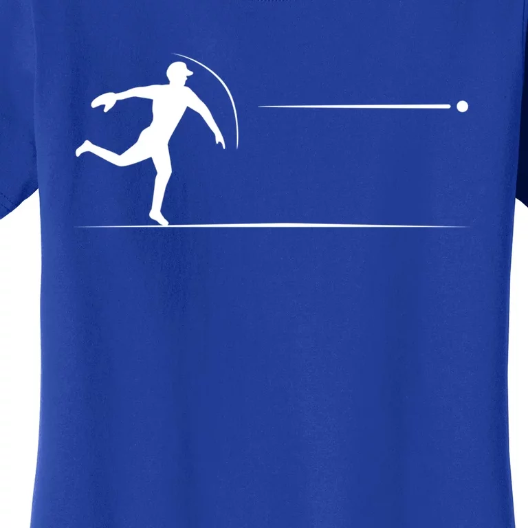 Baseball Baller Sports Player Lover Coach Graphic Gift Women's T-Shirt