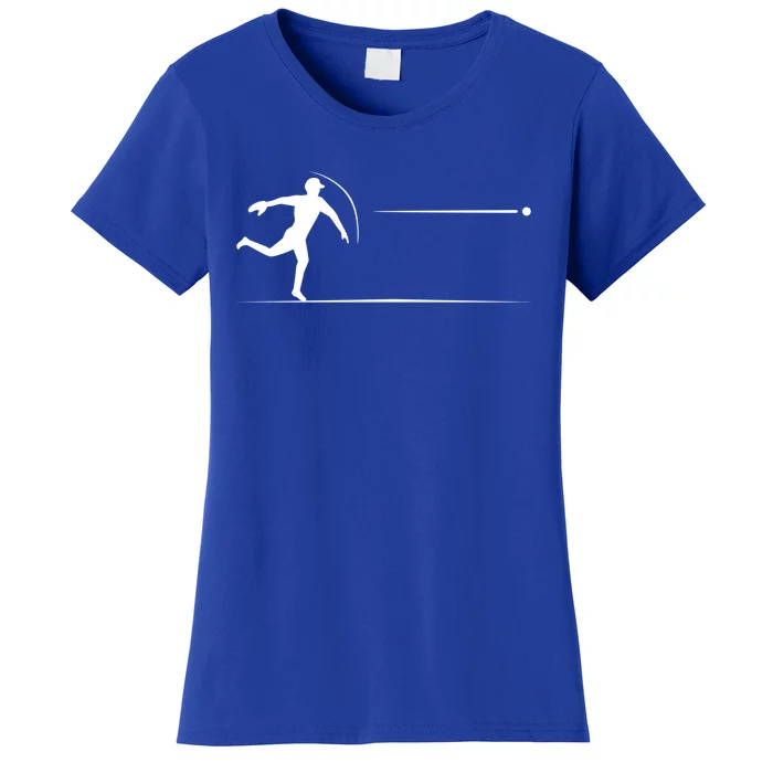 Baseball Baller Sports Player Lover Coach Graphic Gift Women's T-Shirt