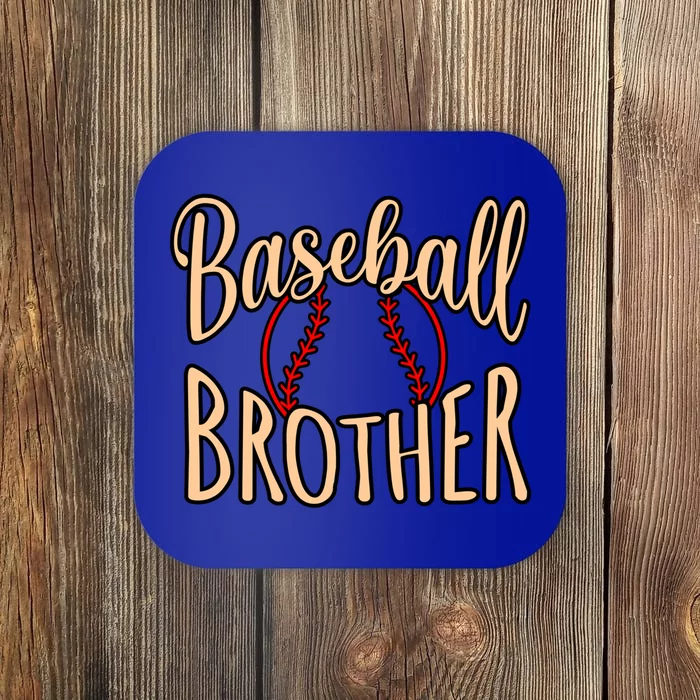 Baseball Brother Sports Player Lover Coach Graphic Gift Coaster