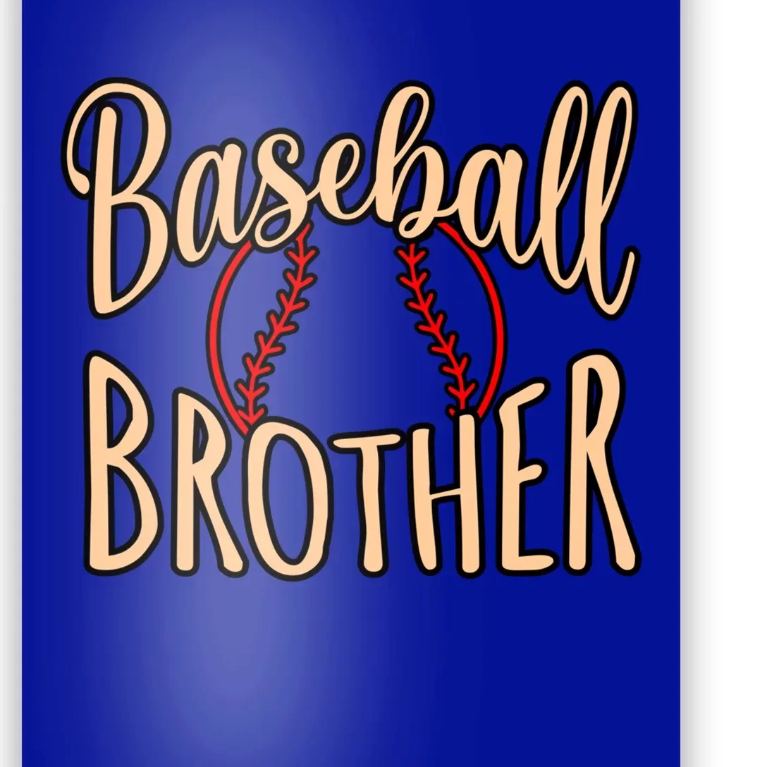 Baseball Brother Sports Player Lover Coach Graphic Gift Poster