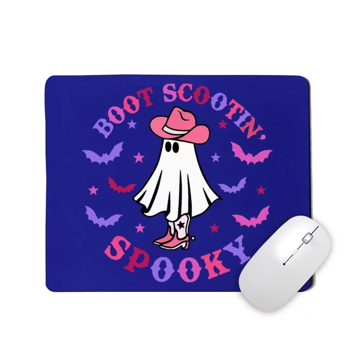 Boot Boogie Scootin Funny Halloween Mousepad