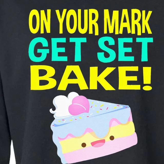 British Baking Show Gifts Baking Get Set Bake Off Cropped Pullover Crew