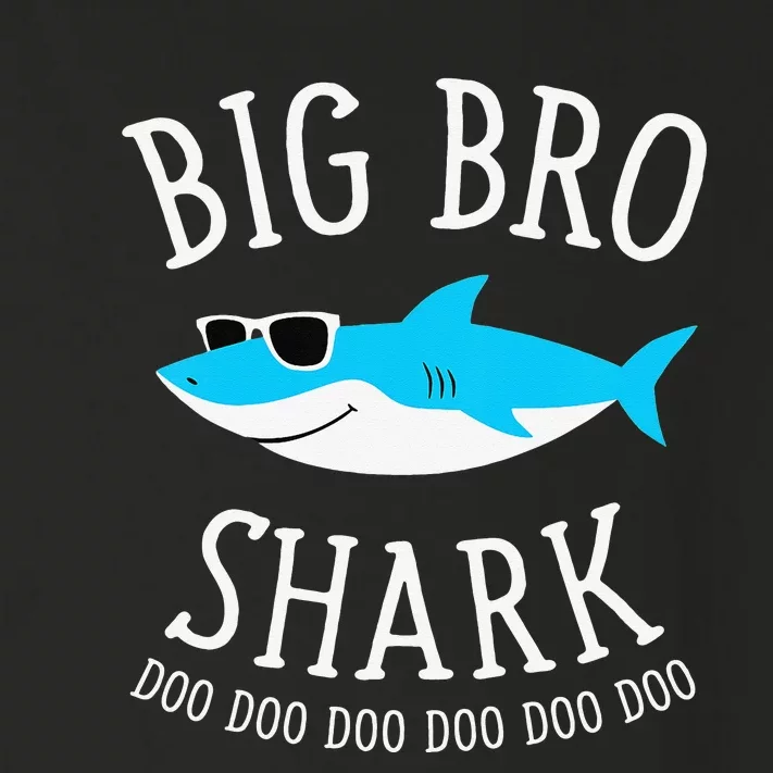 Big Bro Shark Funny Big Brother Toddler Long Sleeve Shirt