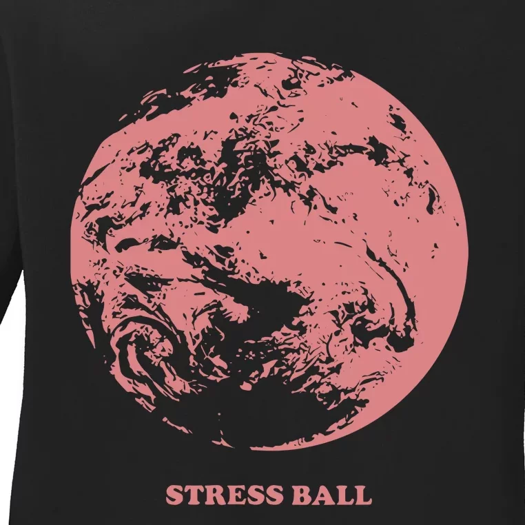 Beautiful Bastard Stress Ball Ladies Long Sleeve Shirt