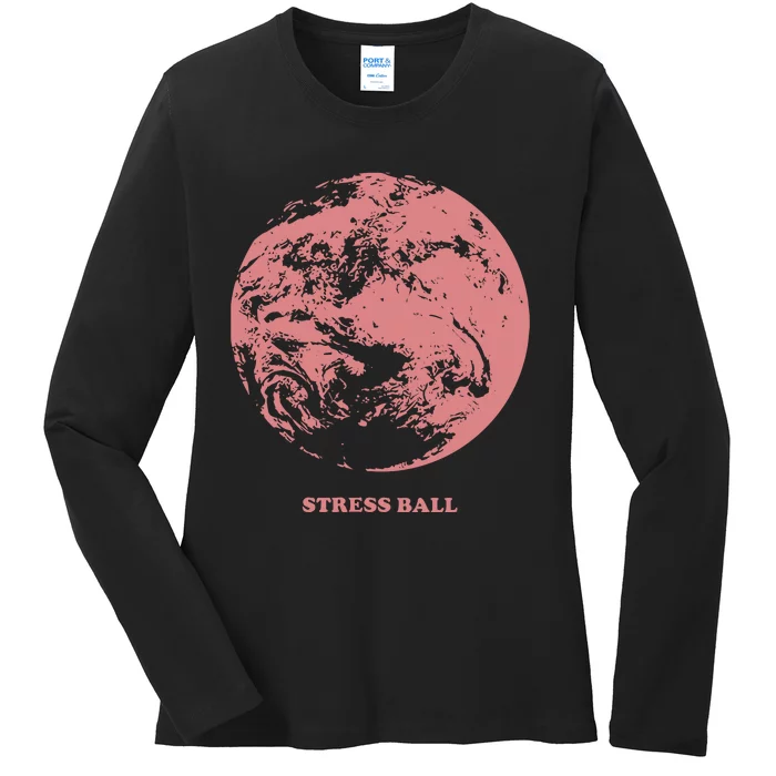 Beautiful Bastard Stress Ball Ladies Long Sleeve Shirt