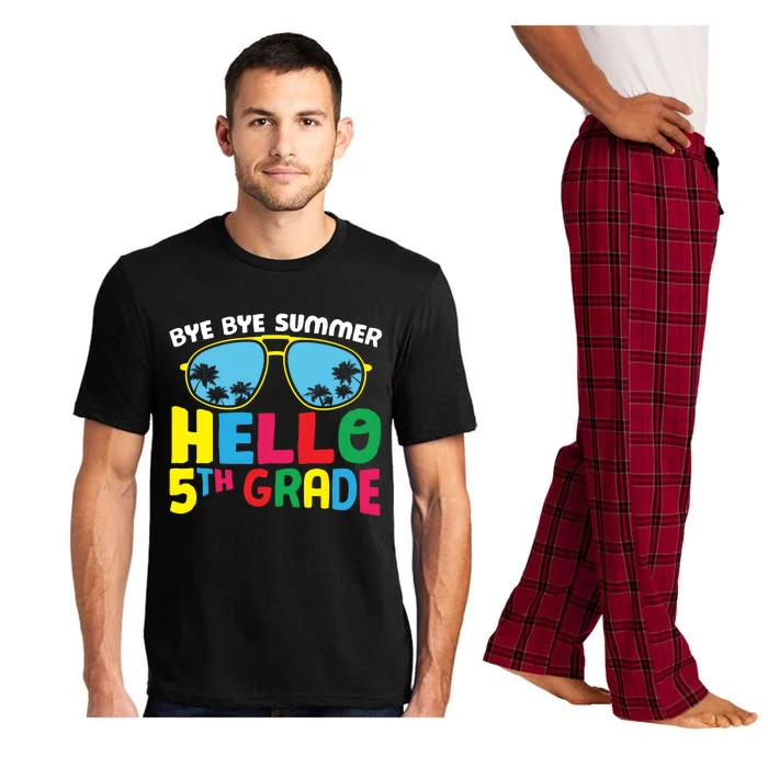 Bye Bye Summer Hello Fifth Grade Cute 5Th Grade Cool Gift Pajama Set