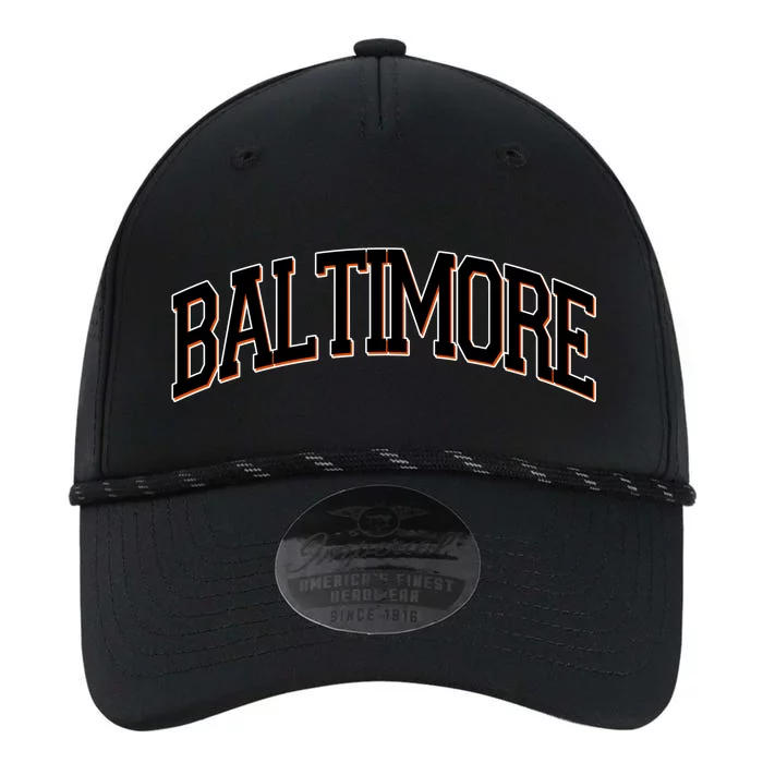 Baltimore Baseball Sport Logo Performance The Dyno Cap