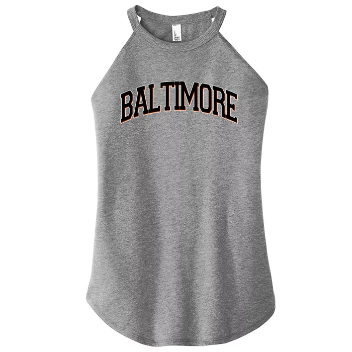 Baltimore Baseball Sport Logo Women’s Perfect Tri Rocker Tank