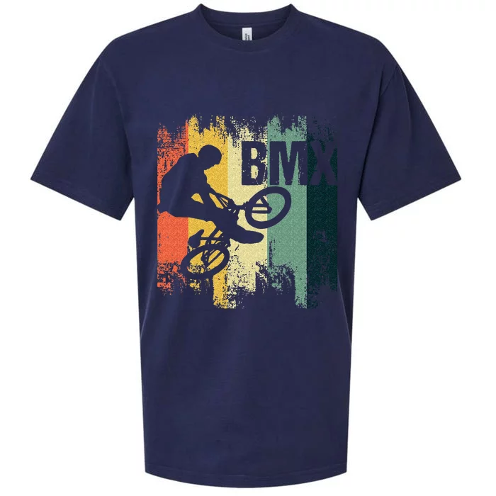 BMX Bicycle Stunt Cycling BMX Cyclist Bicyclist Biker Gift Sueded Cloud Jersey T-Shirt