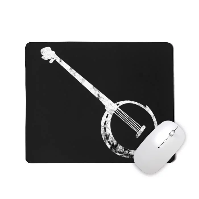 Banjo Bluegrass String Instrument Play Banjo Folk Music Mousepad