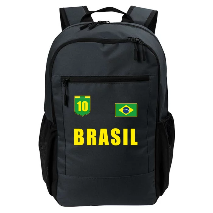 Brasil Brazil Soccer Player Jersey Flag Trikot Clothing Pullover Hoodie Daily Commute Backpack