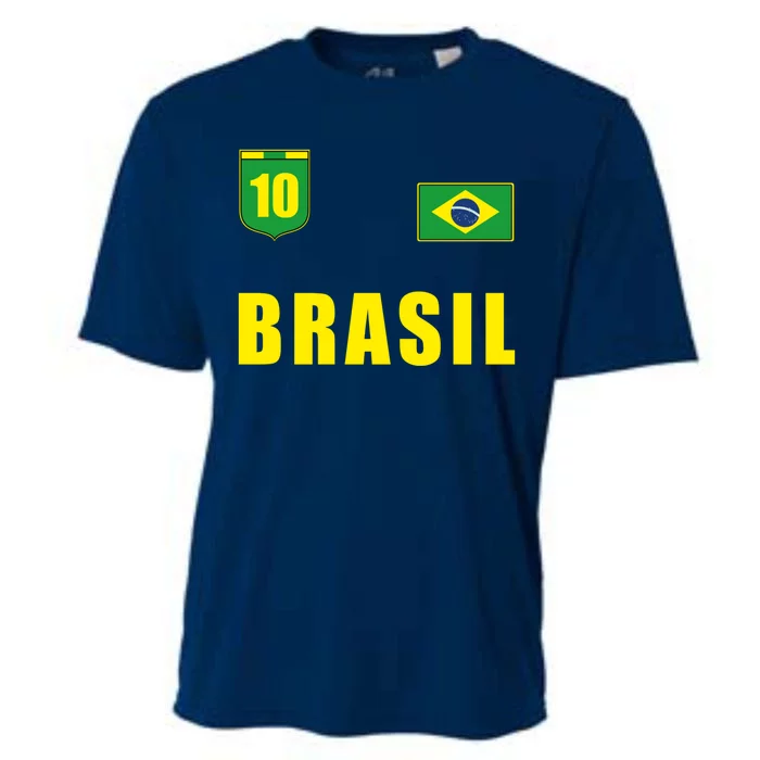 Brasil Brazil Soccer Player Jersey Flag Trikot Clothing Pullover Hoodie Cooling Performance Crew T-Shirt