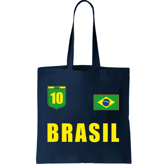 Brasil Brazil Soccer Player Jersey Flag Trikot Clothing Pullover Hoodie Tote Bag