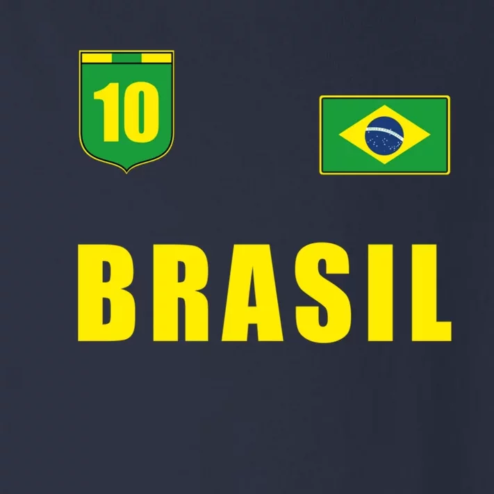 Brasil Brazil Soccer Player Jersey Flag Trikot Clothing Pullover Hoodie Toddler Long Sleeve Shirt