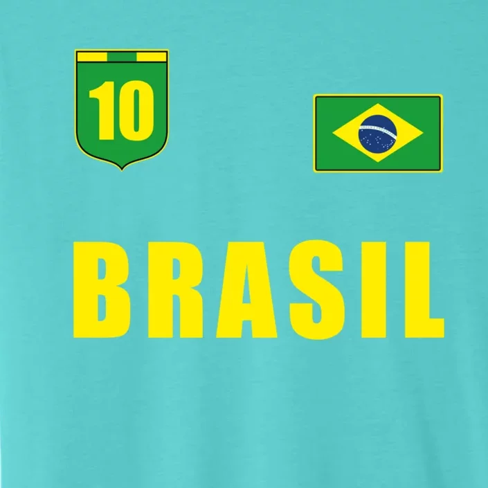 Brasil Brazil Soccer Player Jersey Flag Trikot Clothing Pullover Hoodie ChromaSoft Performance T-Shirt